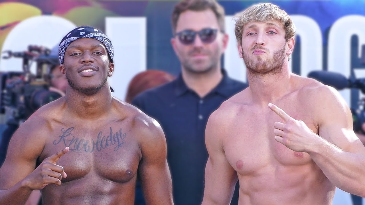 KSI vs. Logan Paul 2 - FULL WEIGH IN & FINAL FACE OFF | Matchroom Boxing USA