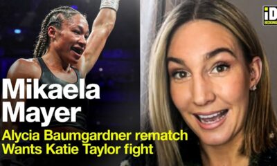 Mikaela Mayer Hits Back At Alycia Baumgardner Comments & Katie Taylor