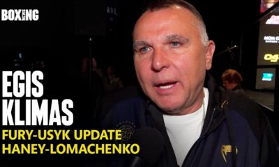 Oleksandr Usyk Manager Egis Klimas Gives Fury Fight Update, Haney-Loma