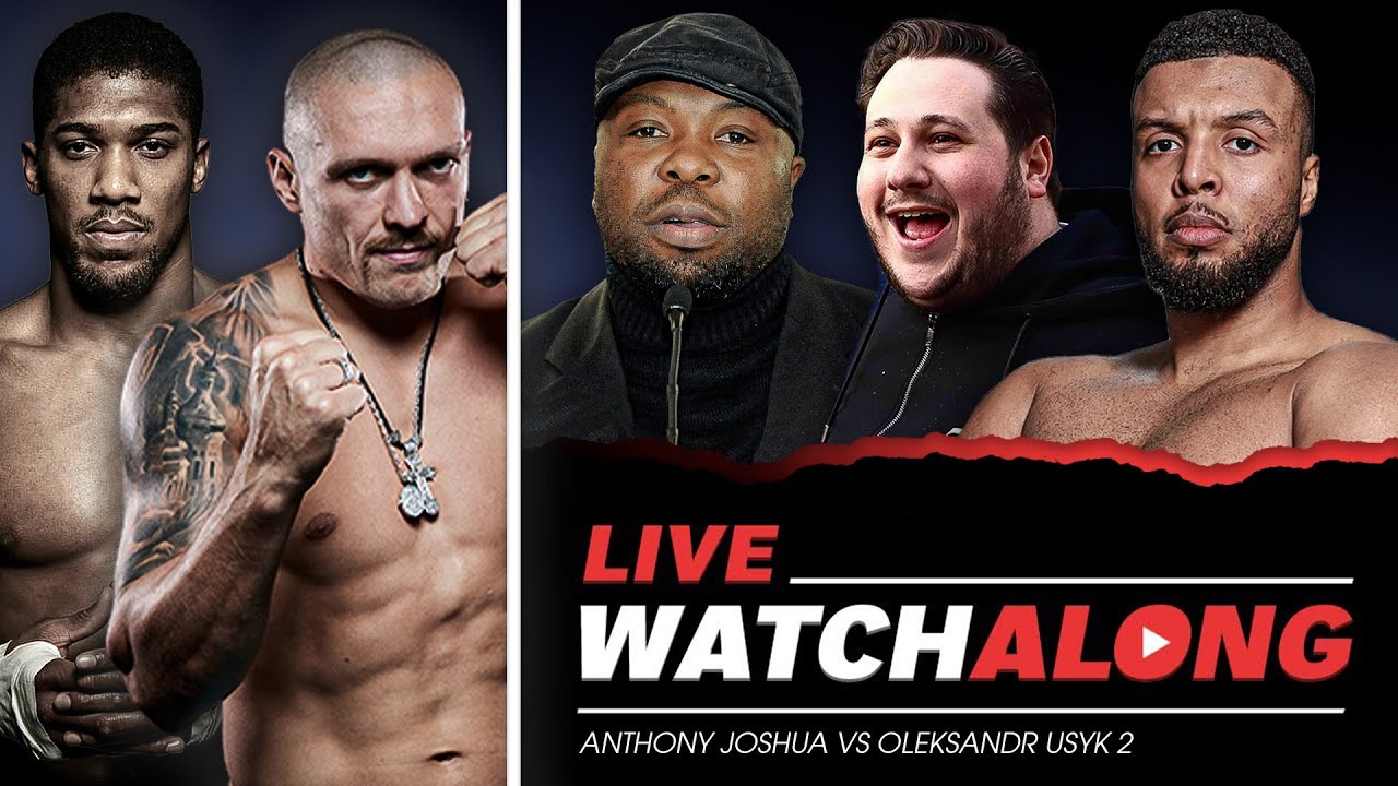 Oleksandr Usyk Vs Anthony Joshua | Live Watch Along