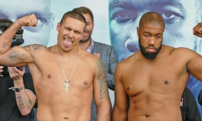 Oleksandr Usyk vs. Chazz Witherspoon FULL WEIGH IN & FINAL FACE OFF | Matchroom Boxing USA