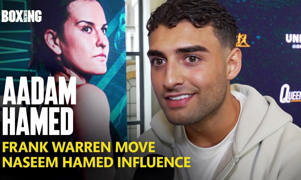 Prince Naseem Hamed Son Aadam Hamed Announces Frank Warren Move