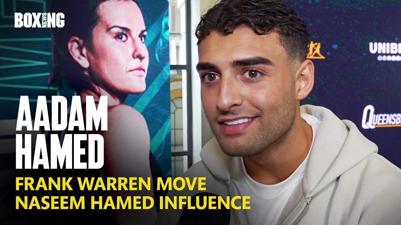 Prince Naseem Hamed Son Aadam Hamed Announces Frank Warren Move