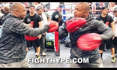 ROY JONES JR. TEACHES SIGNATURE MOVES; DROPS GEMS ON "COLDEST" STRAIGHT RIGHT/LEFT HOOK COMBO