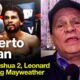 Roberto Duran In-Depth | Fighting Mayweather, Leonard & Usyk-Joshua 2