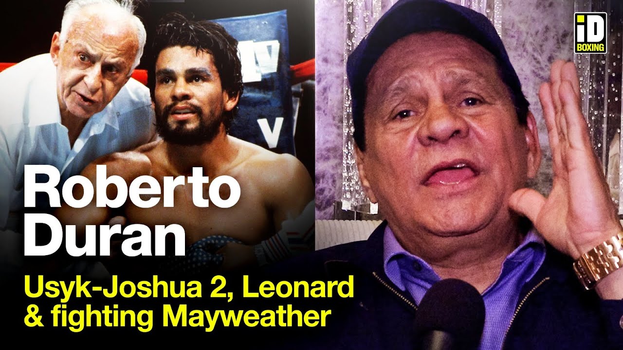 Roberto Duran In-Depth | Fighting Mayweather, Leonard & Usyk-Joshua 2