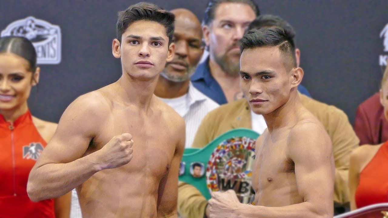 Ryan Garcia vs. Romero Duno FULL WEIGH IN & FINAL FACE OFF | Canelo vs. Kovalev