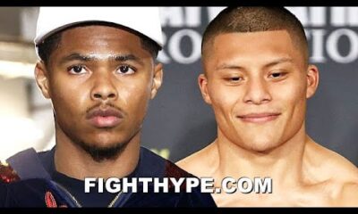 SHAKUR STEVENSON GOES OFF ON ISAAC CRUZ; TRADES WORDS WITH PITBULL ON "PITS INTO POODLES" SHOWDOWN