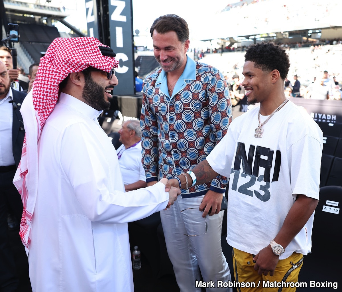 Image: Shakur Stevenson And Eddie Hearn to Hold Press Conference In Los Angeles Next Week