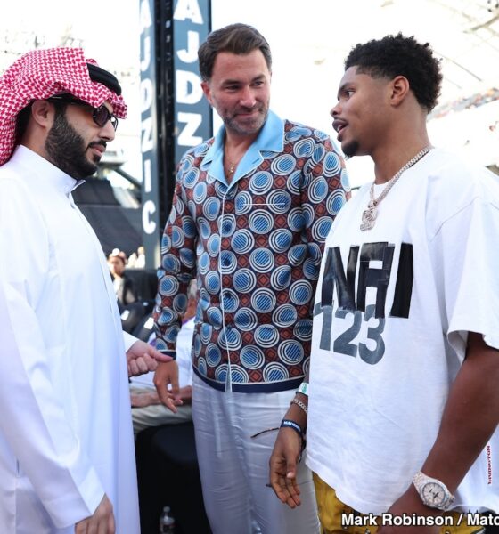 Image: Shakur Stevenson & Vasily Lomachenko Clash at Crawford vs. Madrimov Event