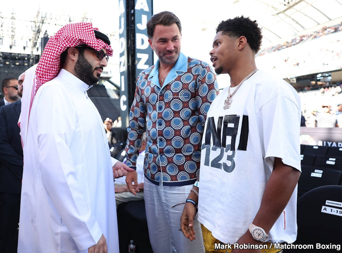 Image: Shakur Stevenson & Vasily Lomachenko Clash at Crawford vs. Madrimov Event