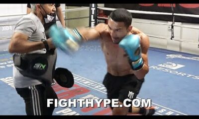 TEOFIMO LOPEZ "OUT OF YOUR MIND" KNOCKOUT SHOTS; SHARPSHOOTING EXPLOSIVE HAYMAKERS FOR KAMBOSOS