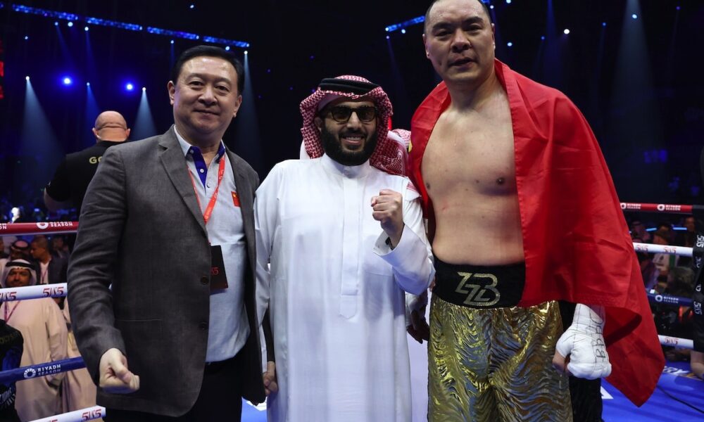 Image: A Heavyweight Clash: Bakole vs. Zhang in China or Africa