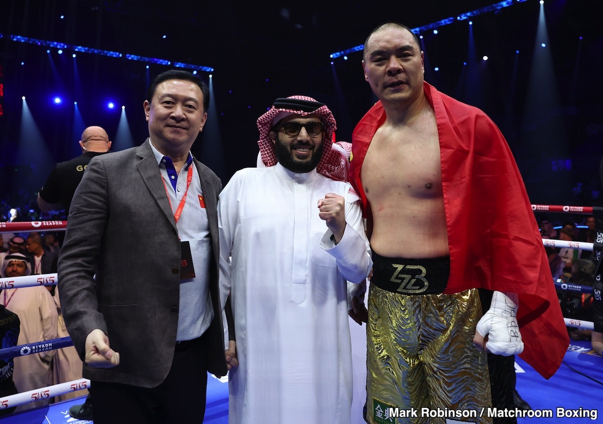 Image: A Heavyweight Clash: Bakole vs. Zhang in China or Africa