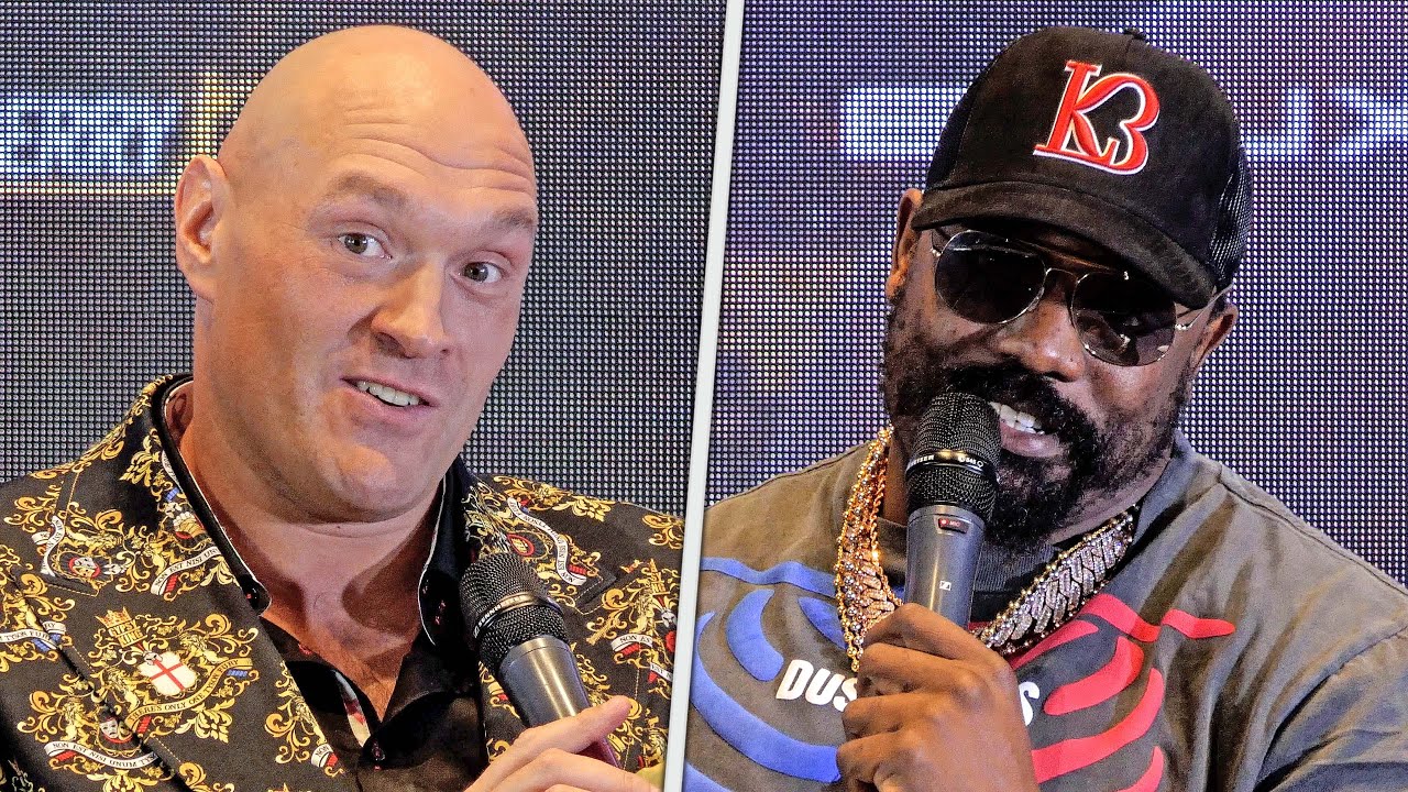 Tyson Fury vs Dereck Chisora III • FULL FINAL PRESS CONFERENCE • BT Sport Boxing