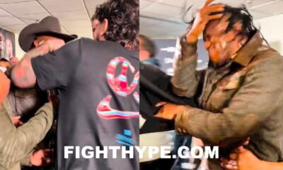 WATCH KSI GET SMACKED BY DILLON DANIS IN SLOW-MO & ALL HELL BREAK LOOSE DURING HEATED FACE OFF