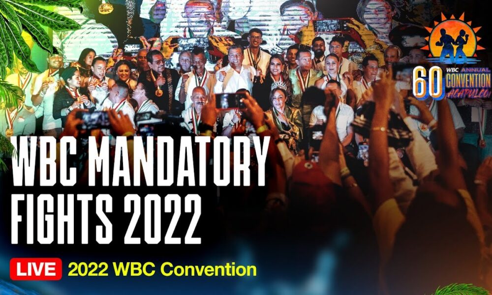 WBC Mandatory Fights Session LIVE | WBC Convention In Acapulco