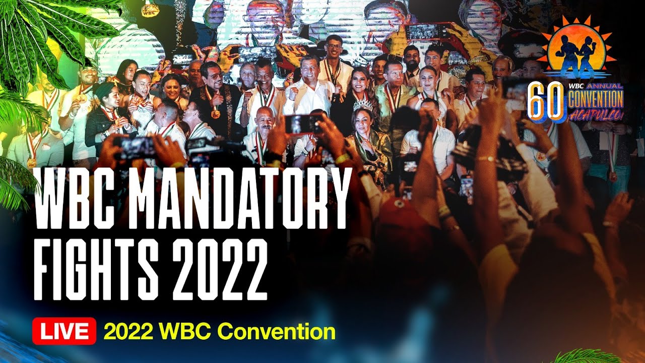 WBC Mandatory Fights Session LIVE | WBC Convention In Acapulco