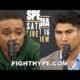 (WOW!) ERROL SPENCE LASHES OUT, TRADES WORDS WITH MIKEY GARCIA; TELLS HIM TO DROP HUMBLE ACT