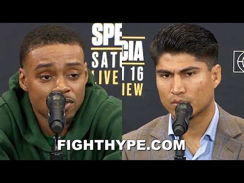 (WOW!) ERROL SPENCE LASHES OUT, TRADES WORDS WITH MIKEY GARCIA; TELLS HIM TO DROP HUMBLE ACT