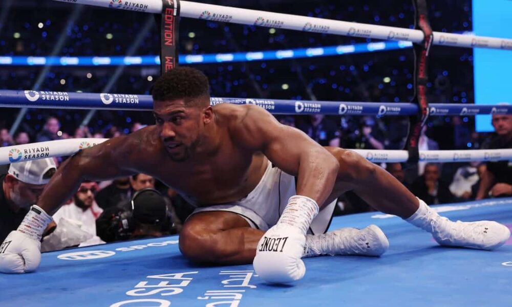 Anthony Joshua down 2024