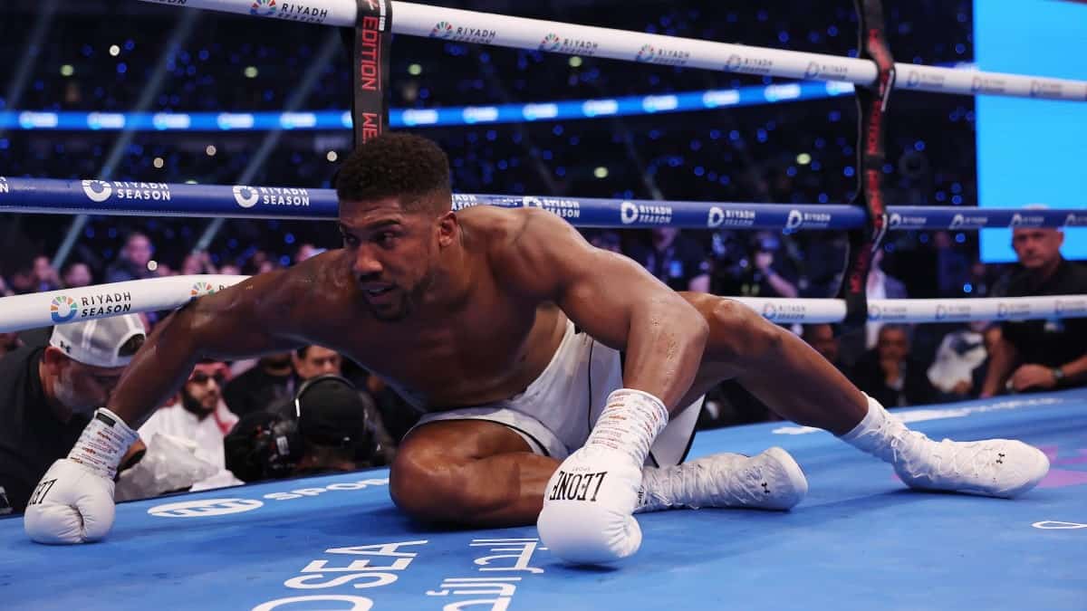 Anthony Joshua down 2024