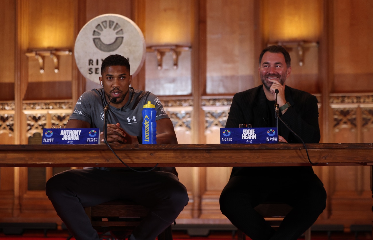 Image: Anthony Joshua Whines: British Public Underestimates Me