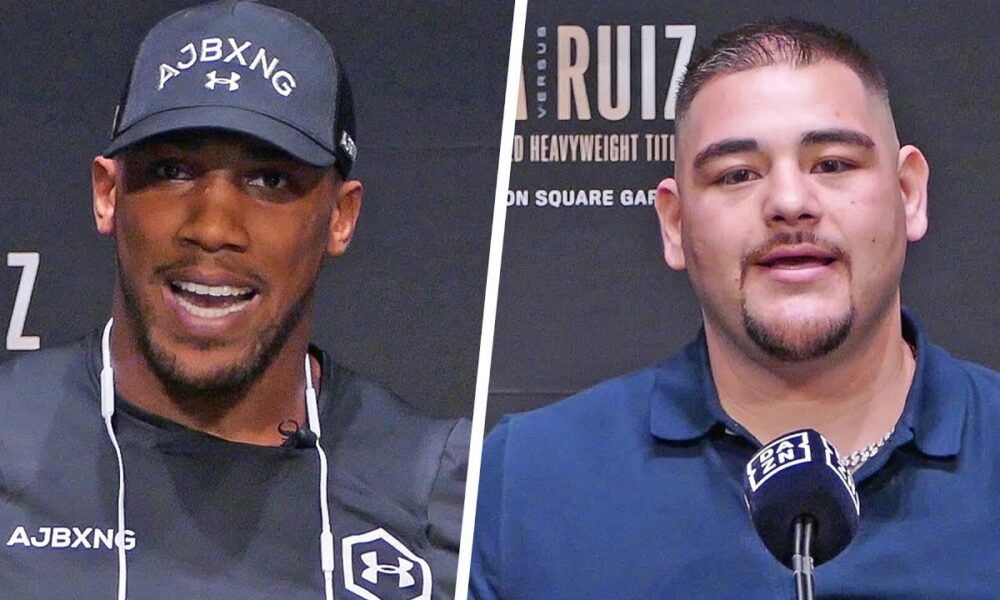 Anthony Joshua vs Andy Ruiz FULL FINAL PRESS CONFERENCE | Matchroom Boxing USA