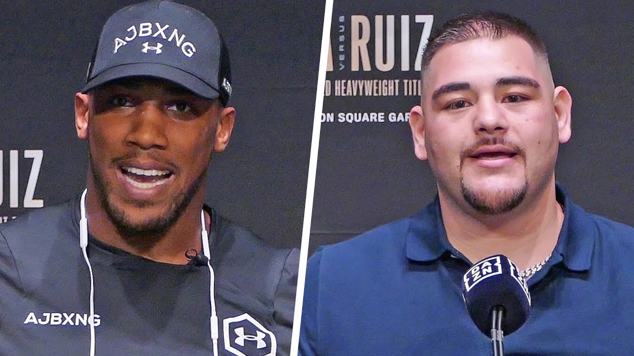 Anthony Joshua vs Andy Ruiz FULL FINAL PRESS CONFERENCE | Matchroom Boxing USA