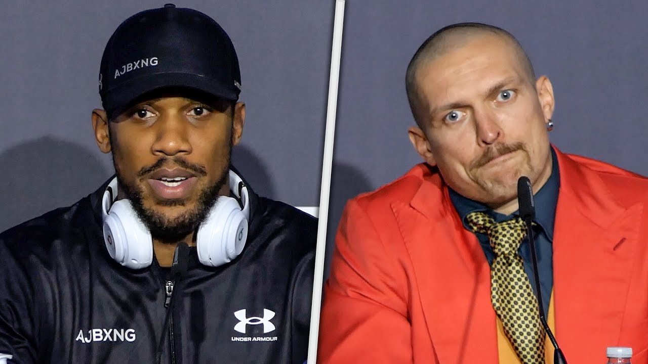 Anthony Joshua vs Oleksandr Usyk • FULL FINAL PRESS CONFERENCE • Matchroom Boxing