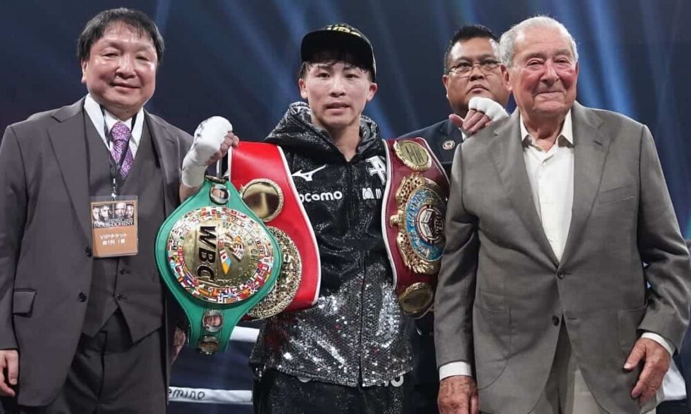 Naoya Inoue Bob Arum Mr Honda