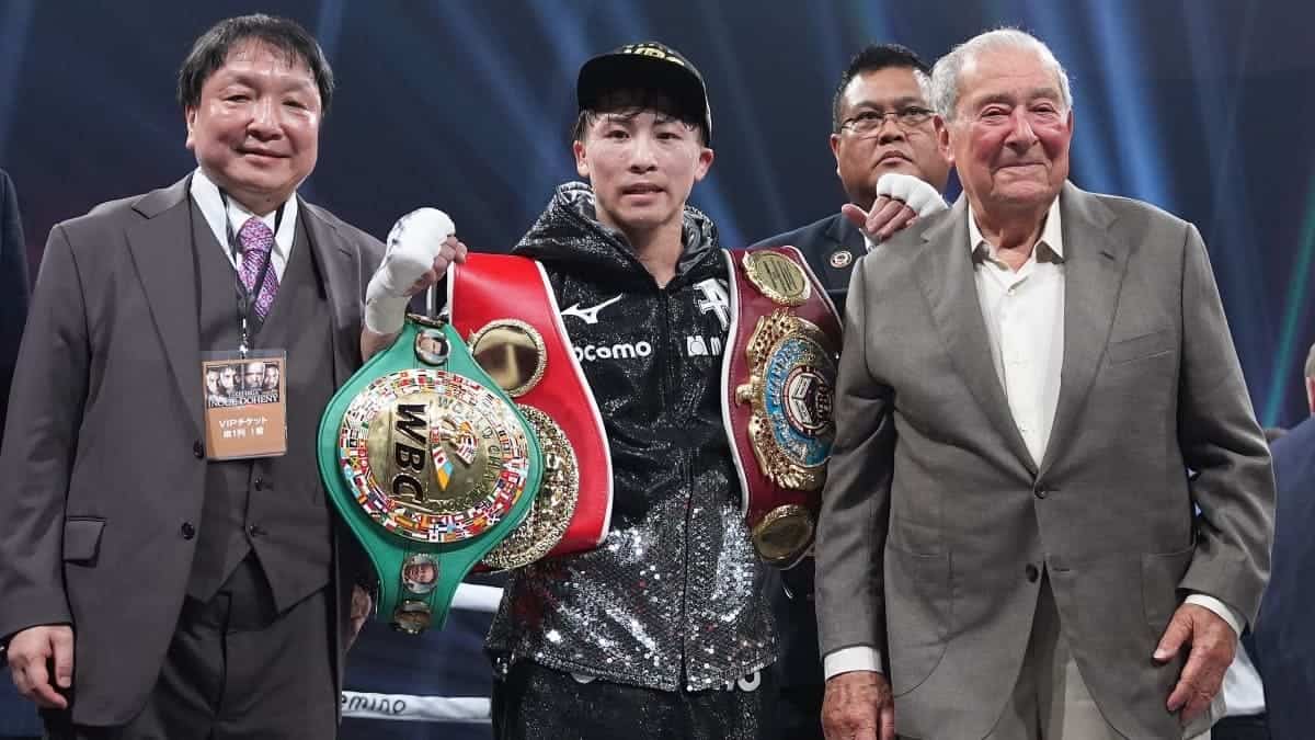 Naoya Inoue Bob Arum Mr Honda