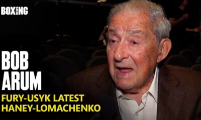 Bob Arum Gives Tyson Fury Update & Haney-Lomachenko