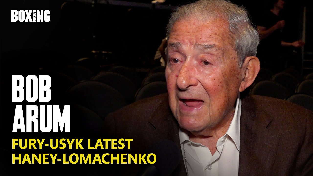 Bob Arum Gives Tyson Fury Update & Haney-Lomachenko