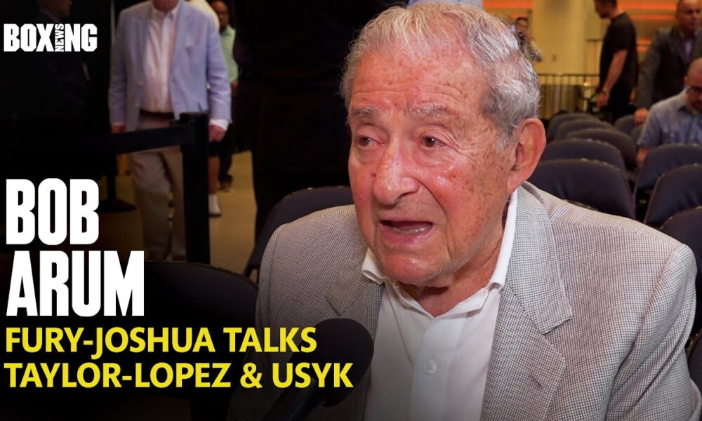 Bob Arum On Tyson Fury vs Oleksandr Usyk & Anthony Joshua