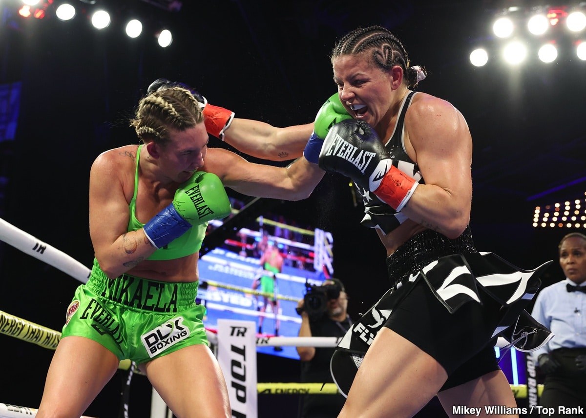 Image: Boxing Results: Sandy Ryan Loses to Mikaela Mayer