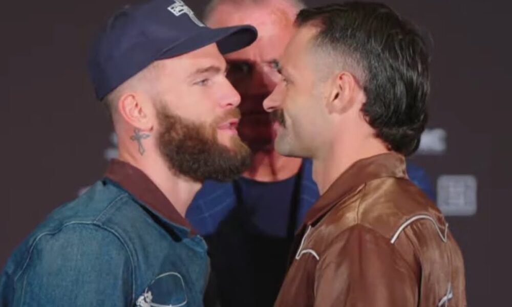 Caleb Plant GOES AT IT with Trevor McCumby & FORCED TO SEPARATE after HEATED FACE OFF