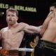 Canelo won by a wide margin but Berlanga emerged with credit (PBC X account)