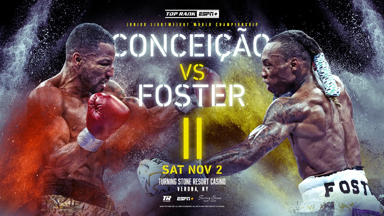 Image: Conceição vs. Foster II: Rematch Set for November 2nd