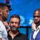 Joshua and Dubois face-to-face ahead of their clash on September 21 at Wembley Stadium Photo Credit: Mark Robinson/Matchroom Boxing