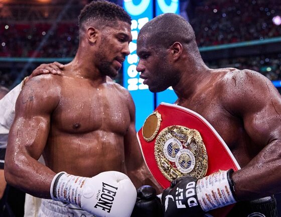 Dubois looked better than ever against Joshua (Photo Credit: Mark Robinson Matchroom Boxing)