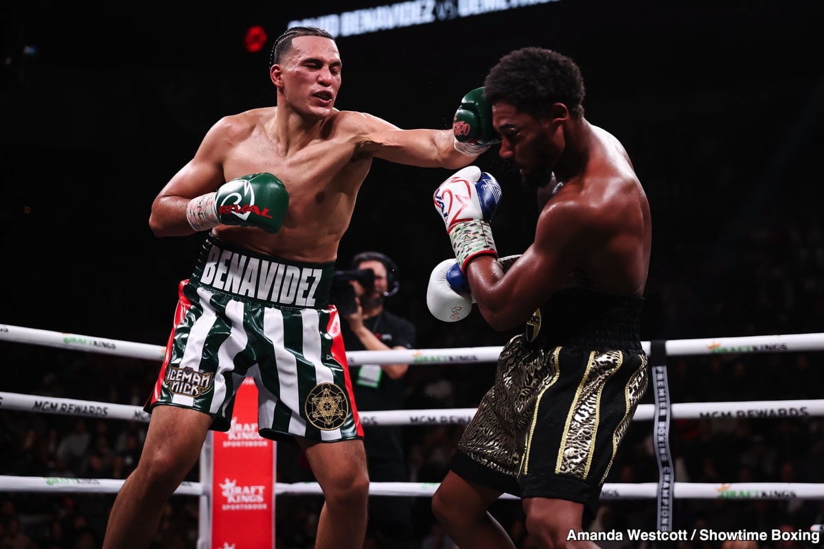 Image: David Benavidez Wants Terence Crawford At 168