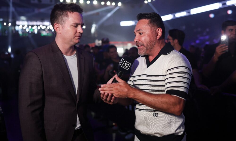 Image: De La Hoya Slams Canelo vs. Berlanga: "Robbery at This Point"