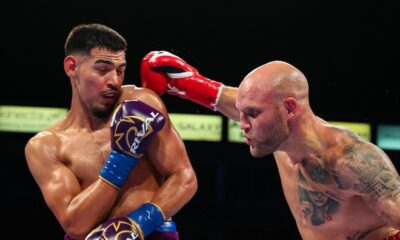 Pacheco ultimately proved too much for Sulecki (Photo Credit: Michael Owens, Matchroom)