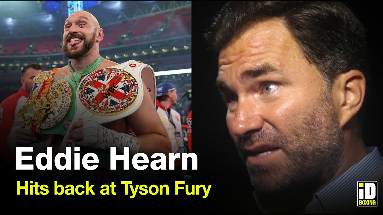 Eddie Hearn Hits Back At Tyson Fury After Joshua Loss To Usyk