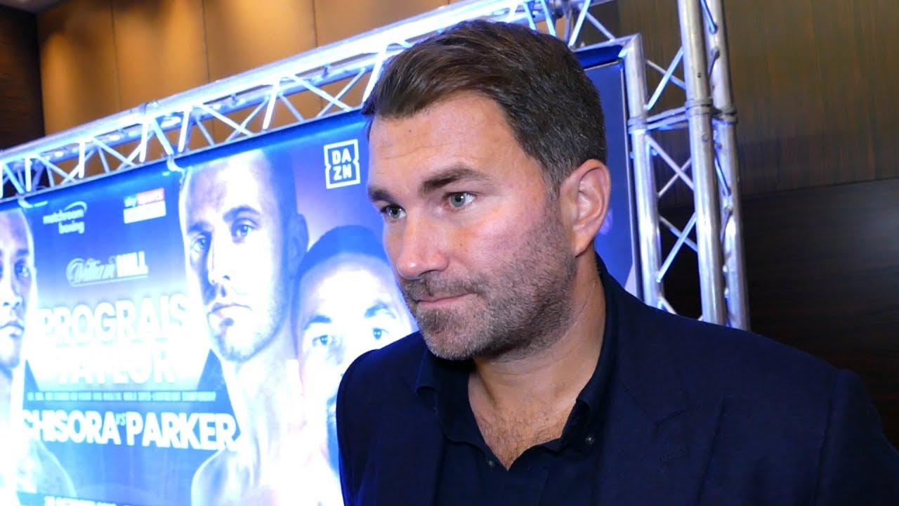 Eddie Hearn REACTION TO CHISORA TIRADE: Main event COULD CHANGE