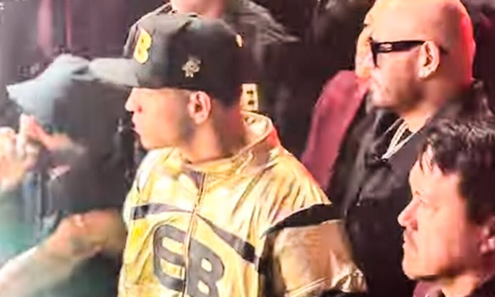 Edgar Berlanga RINGWALK with Fat Joe vs Canelo