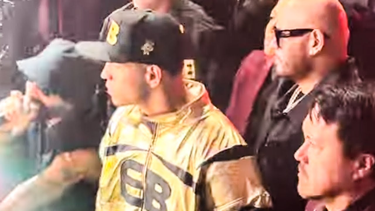 Edgar Berlanga RINGWALK with Fat Joe vs Canelo