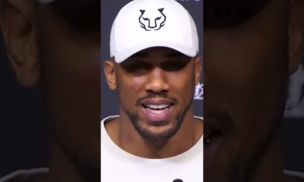 Emotional Anthony Joshua REACTS to Daniel Dubois KO LOSS