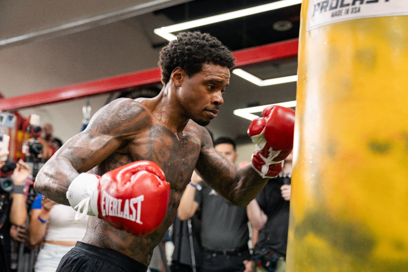 Image: Errol Spence vs. Sebastian Fundora in Arlington, Texas in January